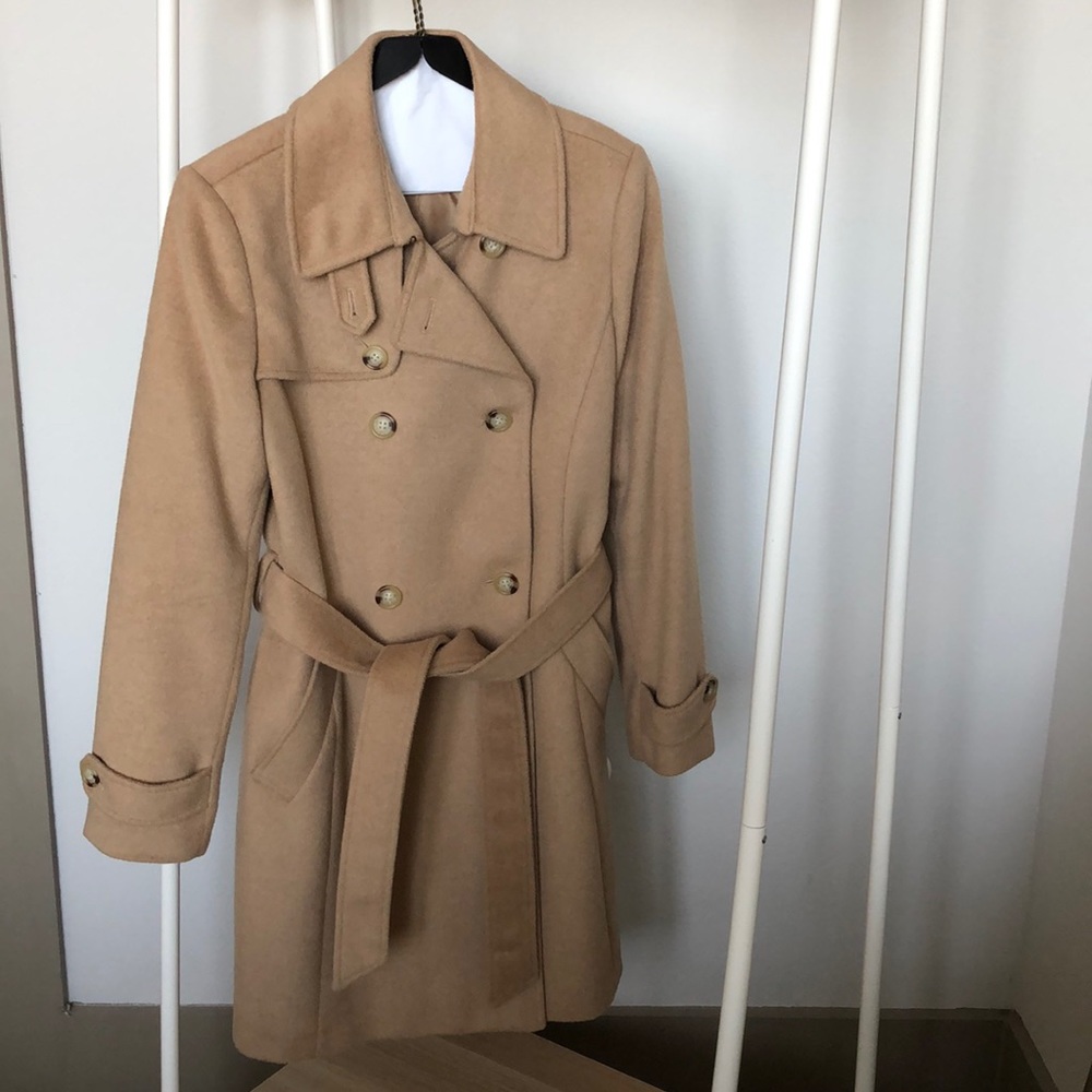 Ralph Lauren wool trench coat